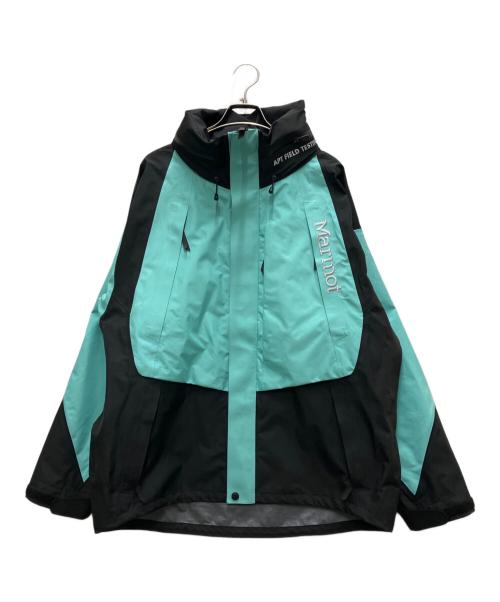 MARMOT（マーモット）MARMOT (マーモット) GORE-TEX 3L ALPINIST JACKET GEN2 スカイブルー×ブラック サイズ:Lの古着・服飾アイテム