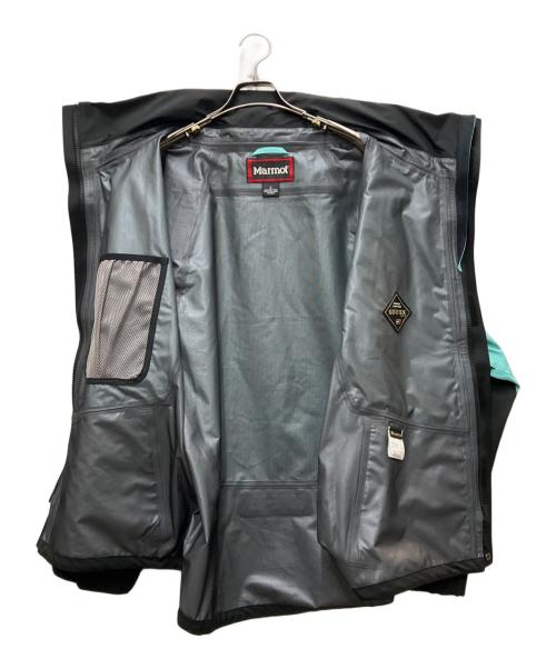 MARMOT（マーモット）MARMOT (マーモット) GORE-TEX 3L ALPINIST JACKET GEN2 スカイブルー×ブラック サイズ:Lの古着・服飾アイテム