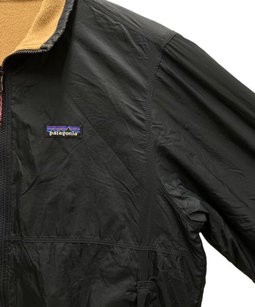 Patagonia（パタゴニア）Patagonia (パタゴニア) リバーシブル・シェルド・マイクロディニ・ジャケット ブラック サイズ:下記参照の古着・服飾アイテム