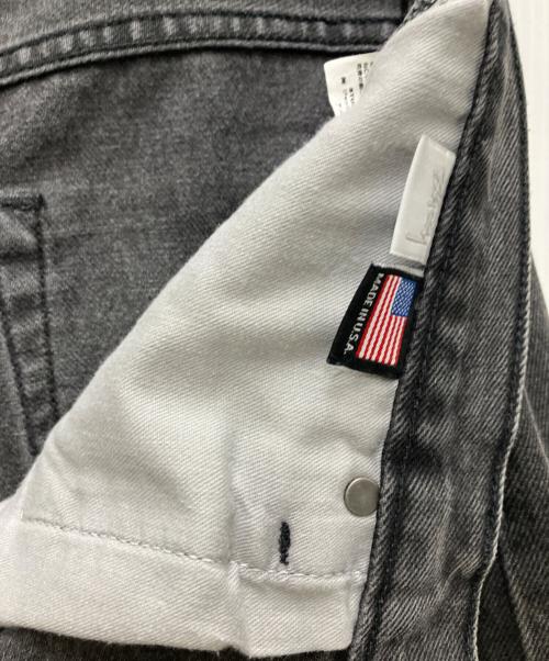 stussy（ステューシー）stussy (ステューシー) テーパードデニムパンツ ブラック サイズ:32の古着・服飾アイテム