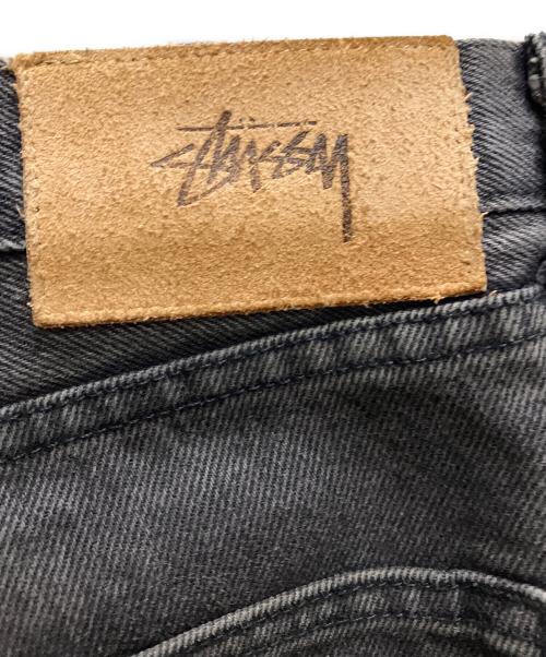 stussy（ステューシー）stussy (ステューシー) テーパードデニムパンツ ブラック サイズ:32の古着・服飾アイテム
