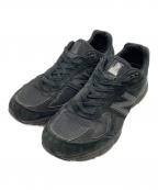 NEW BALANCEニューバランス）の古着「990V４ ローカットスニーカー」｜トリプルブラック