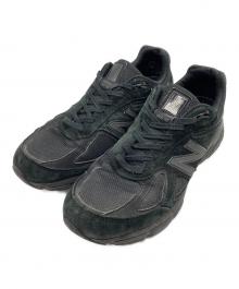 NEW BALANCE（ニューバランス）の古着「990V４ ローカットスニーカー」｜トリプルブラック
