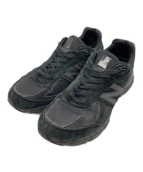 NEW BALANCE（ニューバランス）NEW BALANCE (ニューバランス) 990V４ ローカットスニーカー トリプルブラック サイズ:28の古着・服飾アイテム