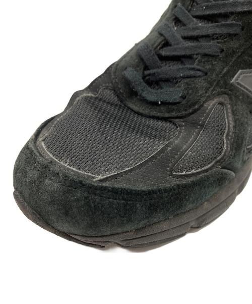 NEW BALANCE（ニューバランス）NEW BALANCE (ニューバランス) 990V４ ローカットスニーカー トリプルブラック サイズ:28の古着・服飾アイテム