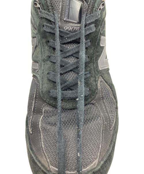 NEW BALANCE（ニューバランス）NEW BALANCE (ニューバランス) 990V４ ローカットスニーカー トリプルブラック サイズ:28の古着・服飾アイテム