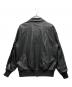 adidas (アディダス) プレミアムフェイクレザートラックトップ ブラック サイズ:M：12000円