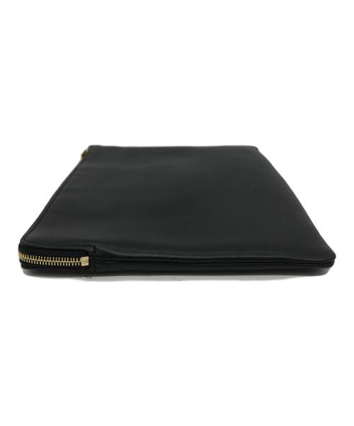 CELINE（セリーヌ）CELINE (セリーヌ) ジップレザークラッチバッグ ブラック サイズ:ONE SIZEの古着・服飾アイテム