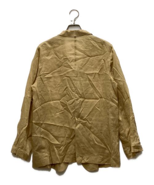 Spick and Span（スピック＆スパン）Spick and Span (スピック＆スパン) スピック＆スパン ラミーミックスシアージャケット ベージュ サイズ:36の古着・服飾アイテム