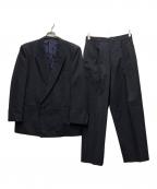 COMME des GARCONS HOMMEコムデギャルソン オム）の古着「ウールセットアップスーツ」｜ネイビー