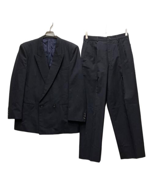 COMME des GARCONS HOMME（コムデギャルソン オム）COMME des GARCONS HOMME (コムデギャルソン オム) ウールセットアップスーツ ネイビー サイズ:Sの古着・服飾アイテム