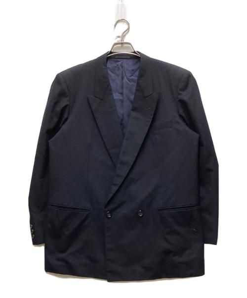 COMME des GARCONS HOMME（コムデギャルソン オム）COMME des GARCONS HOMME (コムデギャルソン オム) ウールセットアップスーツ ネイビー サイズ:Sの古着・服飾アイテム