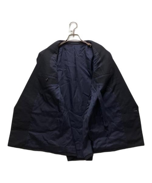 COMME des GARCONS HOMME（コムデギャルソン オム）COMME des GARCONS HOMME (コムデギャルソン オム) ウールセットアップスーツ ネイビー サイズ:Sの古着・服飾アイテム