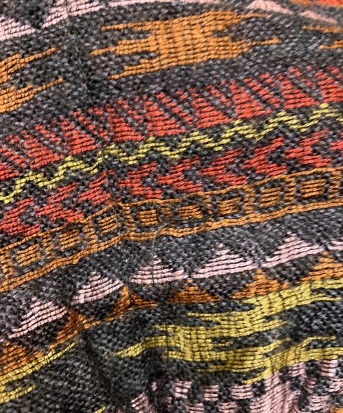 Needles（ニードルズ）Needles (ニードルズ) 23AW PIPING QUILT VEST ブラウン×パープル サイズ:Sの古着・服飾アイテム