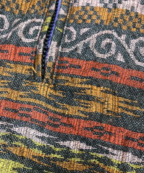 Needles（ニードルズ）Needles (ニードルズ) 23AW PIPING QUILT VEST ブラウン×パープル サイズ:Sの古着・服飾アイテム