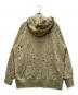 FAF (エフエーエフ) Damage Zip up Hoodie グリーン サイズ:XL：9000円