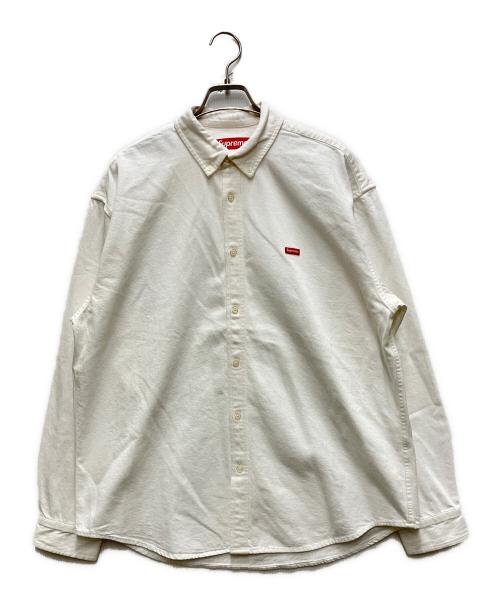 SUPREME（シュプリーム）SUPREME (シュプリーム) 25FW Small Box Denim Shirt ホワイト サイズ:Mの古着・服飾アイテム