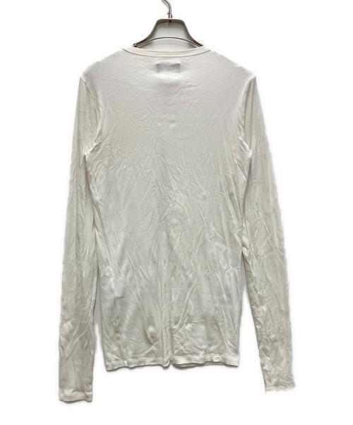 MAGLIANO（マリアーノ）MAGLIANO (マリアーノ) ヘンリーネックカーディガン ホワイト サイズ:Mの古着・服飾アイテム