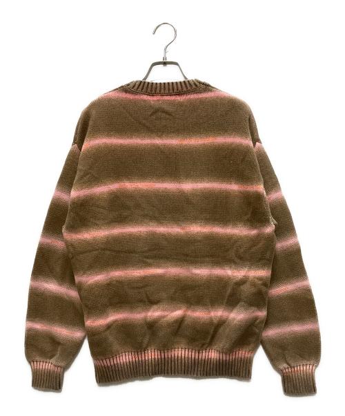 BoTT（ボット）BoTT (ボット) 24SS gradation cotton sweater ブラウン サイズ:Mの古着・服飾アイテム