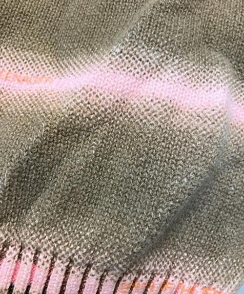 BoTT（ボット）BoTT (ボット) 24SS gradation cotton sweater ブラウン サイズ:Mの古着・服飾アイテム