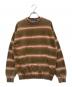 BoTT（ボット）の古着「24SS gradation cotton sweater」｜ブラウン