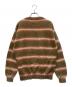 BoTT (ボット) 24SS gradation cotton sweater ブラウン サイズ:M：10000円