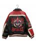 AVIREX (アヴィレックス) VARSITY JACKET RED AXES ブラック×レッド サイズ:M：60000円