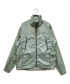 san san gearサンサンギア）の古着「LIGHT SEAM SEALING JACKET」｜グリーン