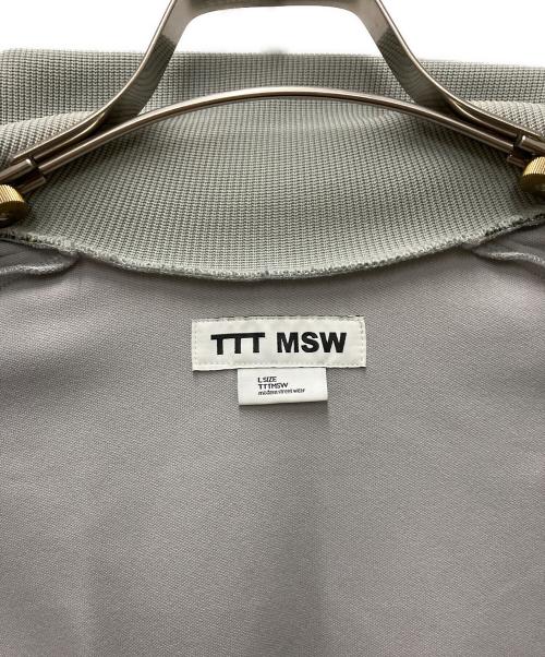 TTT MSW（ティー）TTT MSW (ティー) Track suit jacket グレー サイズ:Lの古着・服飾アイテム