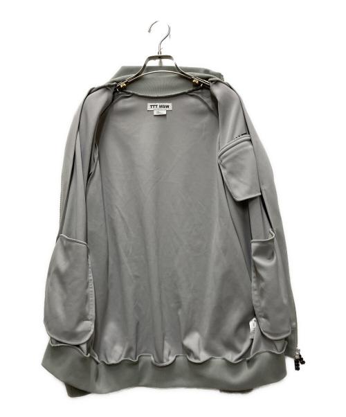 TTT MSW（ティー）TTT MSW (ティー) Track suit jacket グレー サイズ:Lの古着・服飾アイテム