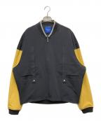 asics novalisアシックス ノヴァリス）の古着「LIATRISORY BOMBER JACKET」｜ブラック
