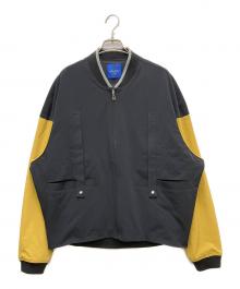 asics novalis（アシックス ノヴァリス）の古着「LIATRISORY BOMBER JACKET」｜ブラック