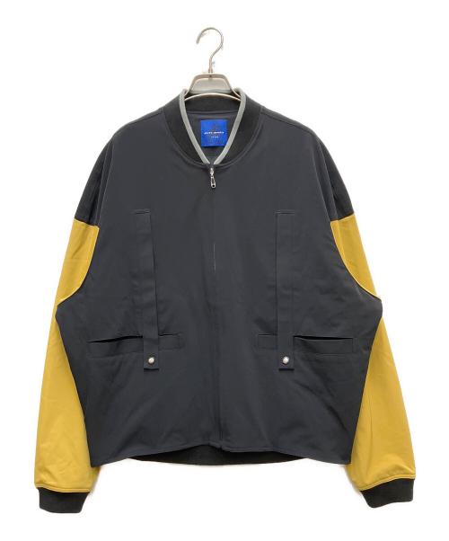 asics novalis（アシックス ノヴァリス）ASICS Novalis (アシックス ノヴァリス) LIATRISORY BOMBER JACKET ブラック サイズ:Lの古着・服飾アイテム