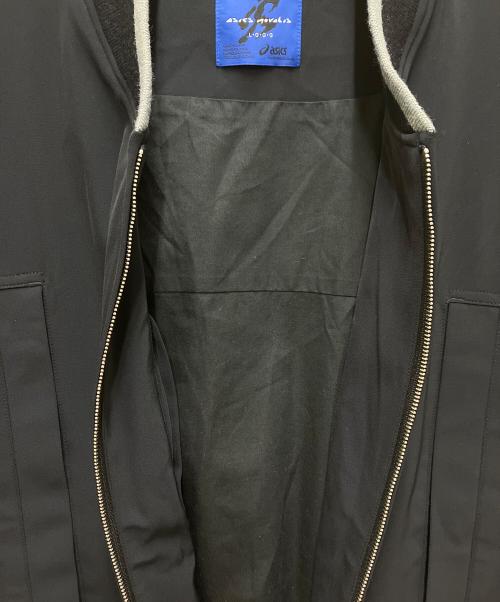 asics novalis（アシックス ノヴァリス）ASICS Novalis (アシックス ノヴァリス) LIATRISORY BOMBER JACKET ブラック サイズ:Lの古着・服飾アイテム