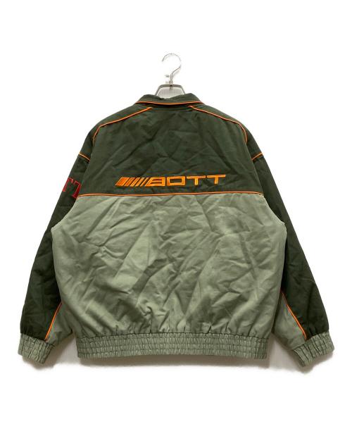 BoTT（ボット）BoTT (ボット) Cotton Racing Jacket オリーブ サイズ:Mの古着・服飾アイテム