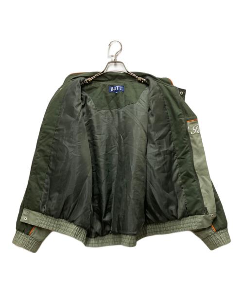 BoTT（ボット）BoTT (ボット) Cotton Racing Jacket オリーブ サイズ:Mの古着・服飾アイテム