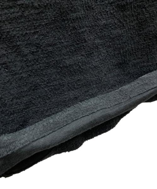 SYUMAN.（シュウマン）SYUMAN. (シュウマン) Ravioli trousers type pile tweed ブラック サイズ:2の古着・服飾アイテム