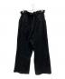 SYUMAN. (シュウマン) Ravioli trousers type pile tweed ブラック サイズ:2：10000円