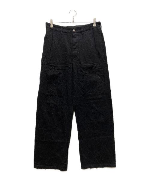 RANDY（ランディー）Randy (ランディー) 24SS Weepingビッグポケット5タックパンツ ブラック サイズ:2の古着・服飾アイテム
