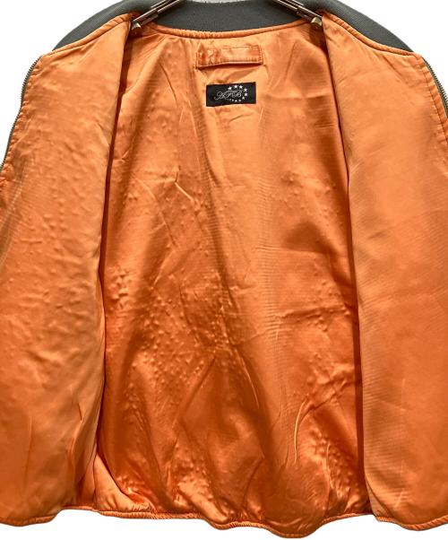 AFB（エーエフビー）AFB (エーエフビー) Star Vintage MA-1 オリーブ サイズ:Mの古着・服飾アイテム