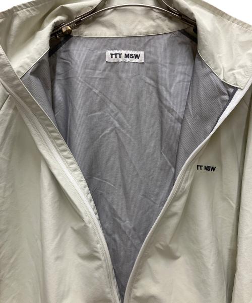 TTT MSW（ティー）TTT MSW (ティー) WATERPLOOF JACKET ベージュ サイズ:Lの古着・服飾アイテム