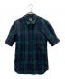 COMME des GARCONS HOMME PLUS（コムデギャルソンオムプリュス）の古着「ブラックウォッチウールS/Sシャツ」｜グリーン
