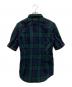 COMME des GARCONS HOMME PLUS (コムデギャルソンオムプリュス) ブラックウォッチウールS/Sシャツ グリーン サイズ:S：8000円