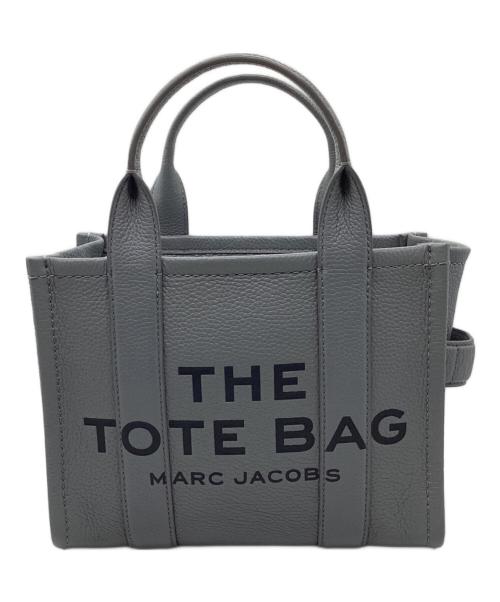 MARC JACOBS（マークジェイコブス）MARC JACOBS (マークジェイコブス) THE LEATHER MINI TOTE BAG グレーの古着・服飾アイテム