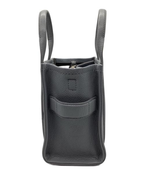 MARC JACOBS（マークジェイコブス）MARC JACOBS (マークジェイコブス) THE LEATHER MINI TOTE BAG グレーの古着・服飾アイテム