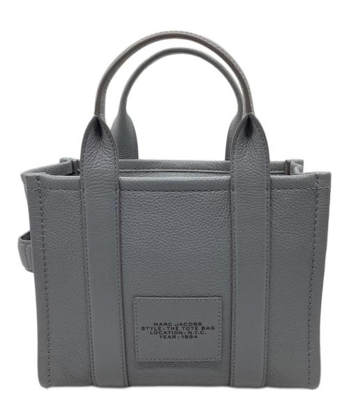 MARC JACOBS（マークジェイコブス）MARC JACOBS (マークジェイコブス) THE LEATHER MINI TOTE BAG グレーの古着・服飾アイテム