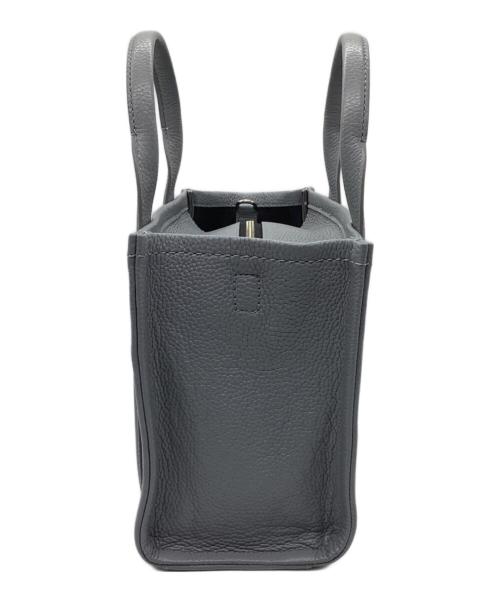 MARC JACOBS（マークジェイコブス）MARC JACOBS (マークジェイコブス) THE LEATHER MINI TOTE BAG グレーの古着・服飾アイテム