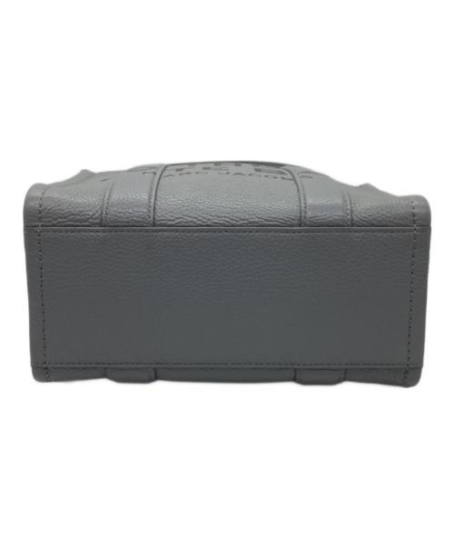 MARC JACOBS（マークジェイコブス）MARC JACOBS (マークジェイコブス) THE LEATHER MINI TOTE BAG グレーの古着・服飾アイテム