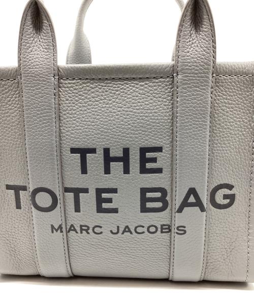 MARC JACOBS（マークジェイコブス）MARC JACOBS (マークジェイコブス) THE LEATHER MINI TOTE BAG グレーの古着・服飾アイテム