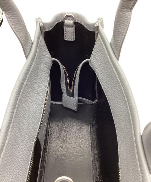 MARC JACOBS（マークジェイコブス）MARC JACOBS (マークジェイコブス) THE LEATHER MINI TOTE BAG グレーの古着・服飾アイテム